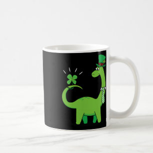Kid's Dinosaur St Patricks Day Shamrock Shirt Todd Coffee Mug