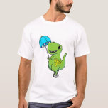 Kids Dinosaur Umbrella Hanukkah Rex Chanukah Jewis T-Shirt<br><div class="desc">Lets celebrate this jewish holiday by getting this dinosaur umbrella T-Shirt and light up the menorah in style Its a nice gift for your boys and girls who loves t-rex and prehistoric animals for the celebration chanukah or hanukkah</div>