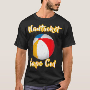 Kids Distressed Nantucket Cape Cod Summer Vacation T-Shirt