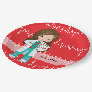 Kids Doctor Paper Plate