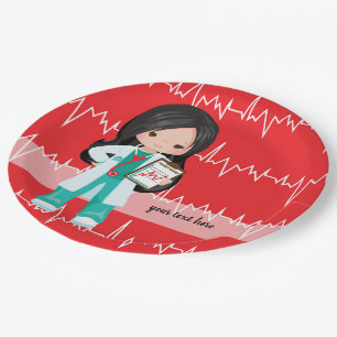 Kids Doctor Paper Plate