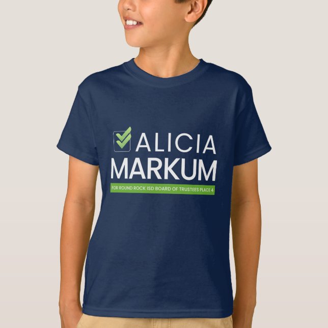 Kids Double Sided Alicia T-shirt (Front)
