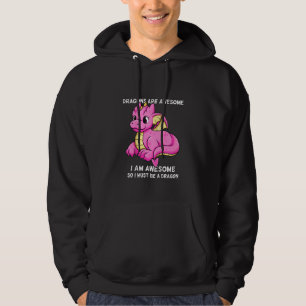 Kids Dragons Are Awesome I'm A Dragon For Boys And Hoodie