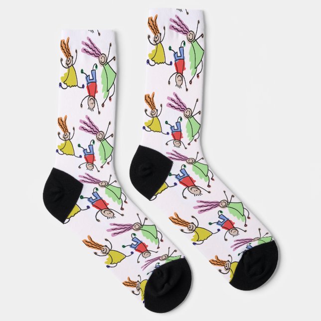 Kids Drawing on  Socks (Right)