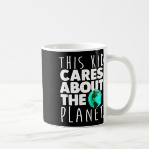 Kids Earth Day Environmental Climate Change Graphi Coffee Mug