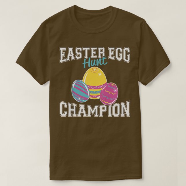 Kids Easter Egg Hunt Champion  T-Shirt (Design Front)