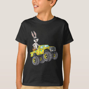 Kids Easter Rabbit Riding Monster Truck Fun Boys G T-Shirt