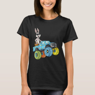Kids Easter Rabbit Riding Monster Truck Fun Boys G T-Shirt