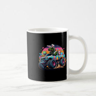 Kids Easter Shirts Boys T Rex Dinosaur Rabbit Truc Coffee Mug