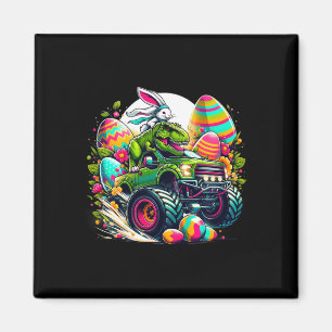 Kids Easter Shirts Boys Toddler Boy Rabbit T Rex M Magnet