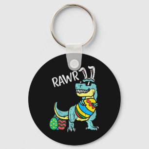Kids Easter Trex Bunny Rawr Toddler Boys Easter Di Key Ring