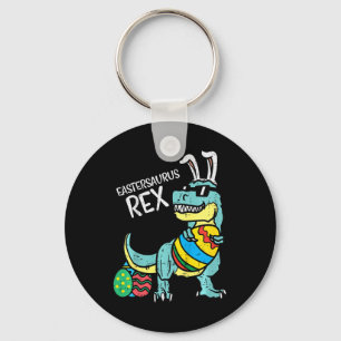 Kids Eastersaurus Rex Easter Trex Bunny Toddler Bo Key Ring