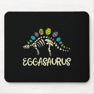 Kids Eggasaurus Easter Stegosaurus Dinosaur Boys K Mouse Mat