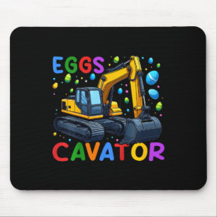 Kids Eggscavator Bunny Excavator Egg Hunting Toddl Mouse Mat