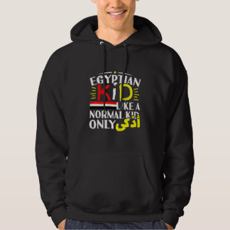 Kids Egyptian Kid Boys Girl Arabic Writing Egypt P Hoodie