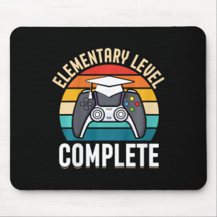 Kids Elementary Level Complete Gamer Class Of 2024 Mouse Mat