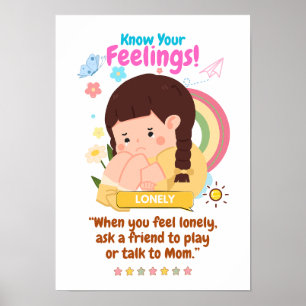 Kids Emotion Featuring Lonely Poster