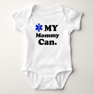 Kids EMT MY Mummy can Baby Bodysuit