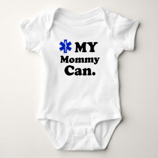 Kids EMT MY Mummy can Baby Bodysuit