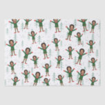 Kid's Face & Name Elf Christmas Funny Pattern Tissue Paper<br><div class="desc">Add a touch of festive hilarity to your holiday gifting with our customisable tissue paper featuring your kid’s face on a cheerful elf’s body! This whimsical and playful design is the perfect way to elevate your gift presentation and spread joy during the Christmas season. Just upload a photo of your...</div>