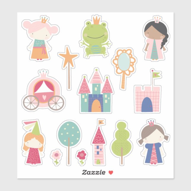 Kids Fairytale Princesses (Sheet)