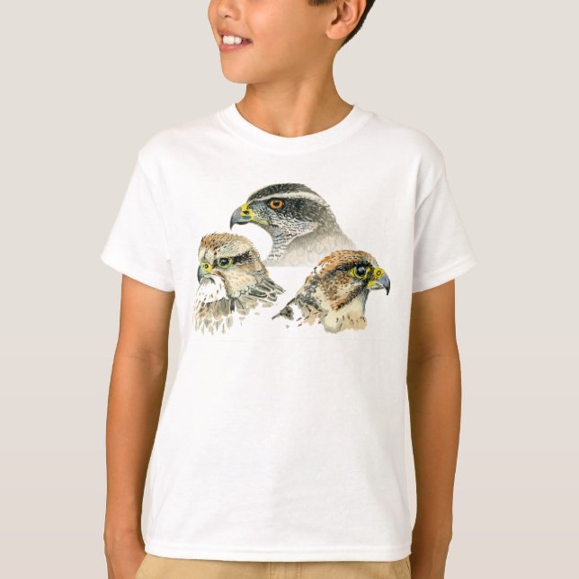 Kids falconry Tshirt (Front)