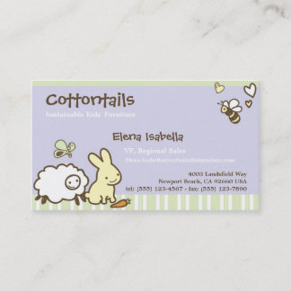 Kids & Family Card with Cute Animals