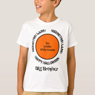 Kids Family Matching Typography Happy Halloween T-Shirt