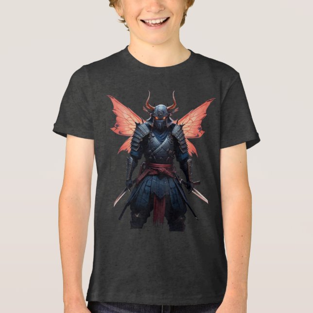 Kids Fantasy Samurai Tee (Front)