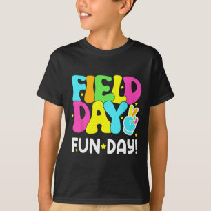 Kids Field Day Fun Day Last Day Of School Teacher T-Shirt