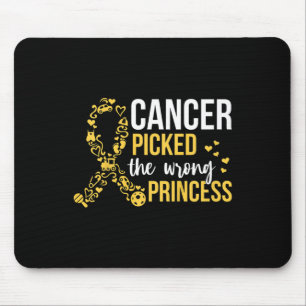 Kids Fight Childhood Cancer Quote for a Cancer War Mouse Mat