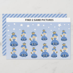 Kids Find 2 Same Pictures Tooth Fairy Small Gift