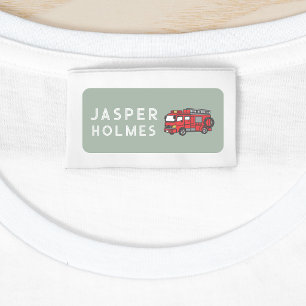Kids Fire Truck Name Clothing