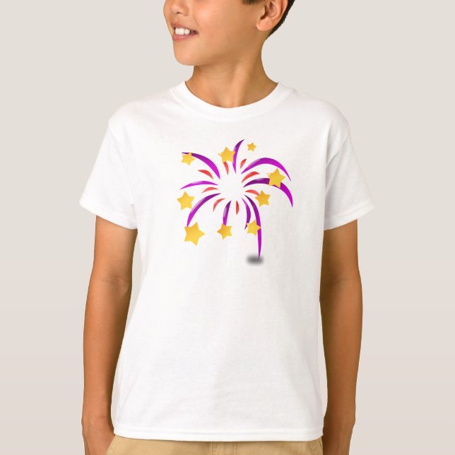 Kids Fireworks T-Shirt (Front)