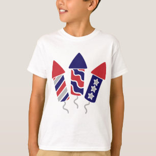 Kids Fireworks Tshirt