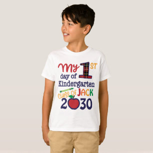 Kids First Day of Kindergarten Shirt