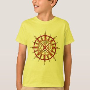 Kid's First Nations T-Shirt Spiritual Tribal Art