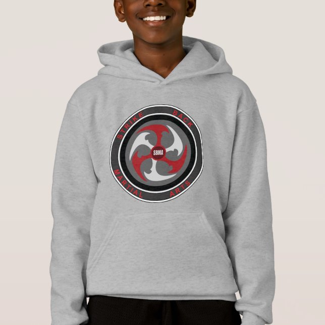 Kids Fleece Pullover Hoodie (Front)