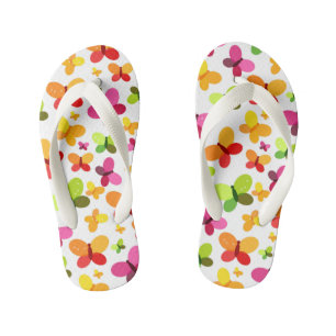 Kids Flip Flops-Butterflies Kid's Flip Flops