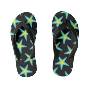 Kids Flip Flops-Starfish Kid's Flip Flops