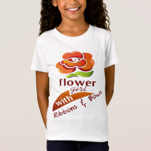 KIDS FLOWER GIRL SHIRT