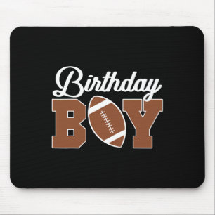 Kids Football Birthday Boy Birthday Party Boys Tod Mouse Mat