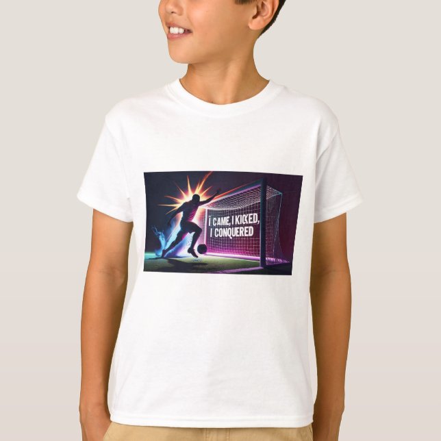 Kids Football T-Shirt (Front)
