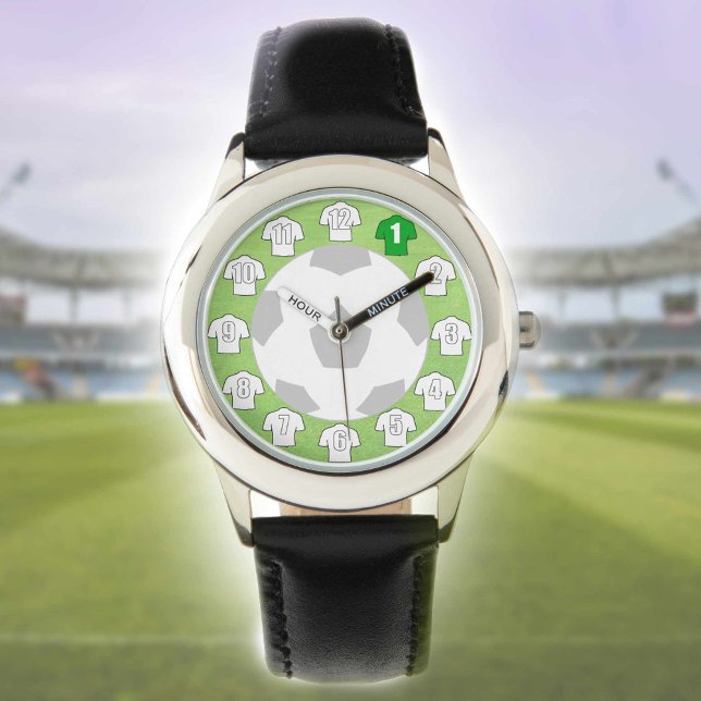 Kid's Football Watch with White Shirts (Creator Uploaded)