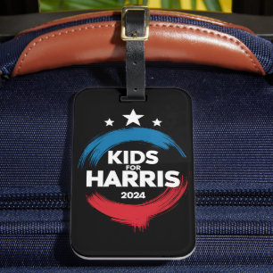 Kids For Harris President Kids Love Kamala Harris Luggage Tag