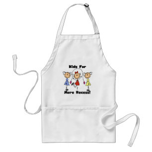 Kids for More Recess Standard Apron