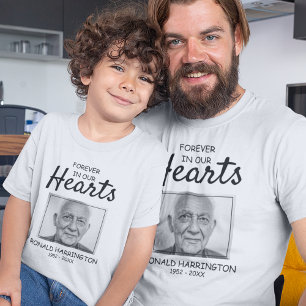 Kids Forever In Our Hearts   Photo Memorial T-Shirt