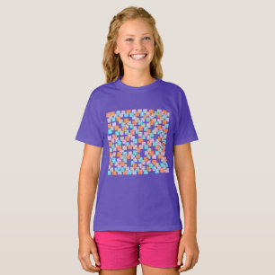 (Kids) Four Colour Squares tshirt