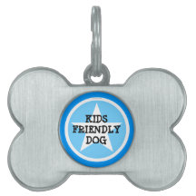 Kids Friendly Dog Pet Tag