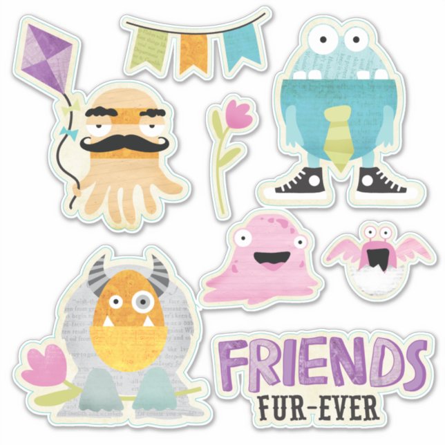 Kids Friends Forever Contour (Front)